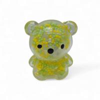 Антистрес-світяшка Ведмедик (5,5 см), салатовий MIC KA-23-746