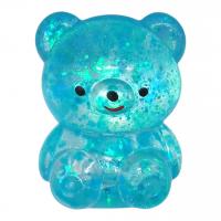 Антистрес жуйка-тягучка Ведмедик 7,5 см (синій) MIC MS24-3-377