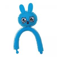 Браслет силіконовий Зайчик, з підсвіуванням (блакитний) MIC KA-23-372