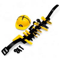 Набір інструментів (каска, пояс, у сітці) ЧОРНИЙ MIC 333-13