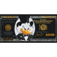 Картина по номерах Скрудж Макдак. з фарбами металік 40x80 см Origami LW3287