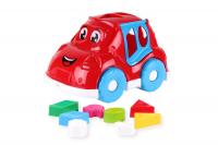 Машинка-сортер із фігурками (червона) Технок 5927