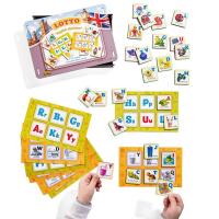 Лото деревʼяне Англійська абетка Ubee ПСД255