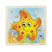 Дерев'яні пазли-вкладиші Морська зірка MiC C39029