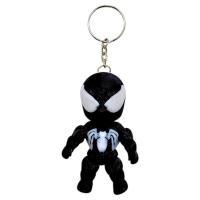 Брелок (3d друк) MARVEL \ МАРВЕЛ: СИМБІОТ ВЕНОМ + ЛЮДИНА ПАВУК \ SPIDERMAN, 7 см MIC KCHN034