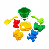 Пісочний набір "Дзвіночок" №2 Colorplast 0985 Зелений