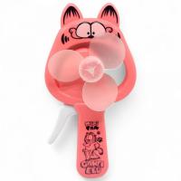 Ручні дитячі вентилятори Гарфілд 15 см (ПЕРСИКОВИЙ) MIC KA-23-2009