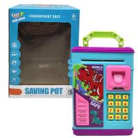 Скарбничка-сейф Saving pot (бірюзовий) MIC DSM-6650