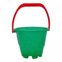 Відро для піску Вежа, пластик (смарагдове) Технок 0082