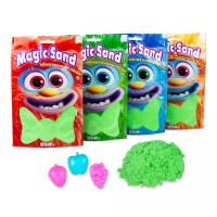 Кінетичний пісок Magic Sand, 350 г (зелений) Strateg 39402-2