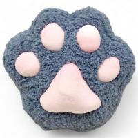 Мʼяка іграшка-подушка Лапка (32 см), сіра Копиця 00066-640