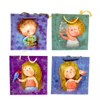 Пакет паперовий 16*16*7 мікс видів Art studio of Happiness 203041