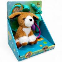 Мʼяка іграшка Песик, з набором ветеринара DA RUN TOYS DR5098