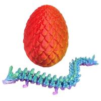 Іграшка рухлива 3D Дракон у яйці (ПОМАРАНЧЕВИЙ) MIC 43176