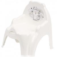 Горщик дитячий, пластиковий, Котик (білий) Technok Toys 1294