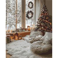 Картина по номерам Магія зимового дня 40x50 см. Brushme BS54189