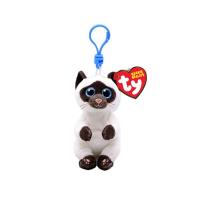 Дитяча іграшка м’яконабивна TY Beanie Bellies 43106 Сіамська кішка MISO 12см, 43106 TY 43106