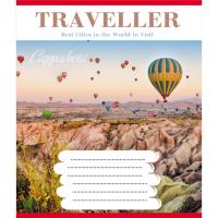 Зошит загальний "Туристичні місця" 096-630015K-5 в клітинку, 96 аркушів