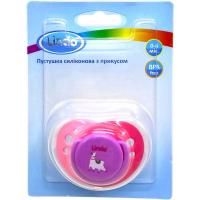 Пустушка з прикусом. До 6 міс (лама) Lindo А 32/0-6