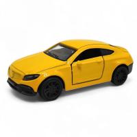 Машинка металева, двері, інерція Автопром (Жовта) Автопром AP43106