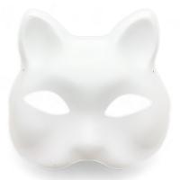 Пластикова маска квадробера Кіт, 16 см MIC KA-23-1290