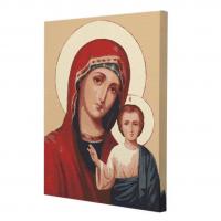 Картина по номерах Богоматір 40х50 см Riviera Blanca RBI-007