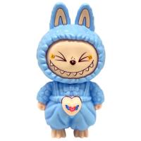 Іграшка-брелок Лабубу/LABUBU, змінює обличчя (БЛАКИТНИЙ) MIC IGM102