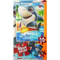 М'які пазли Акула, 20 елем. Danko toys S20-09-01,02,03,04...16