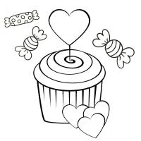 Розпис по полотну Кексик Riviera Blanca КА-010