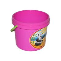 Відро дитяче Панда на пляжі, рожевий Unika 0521
