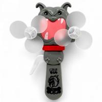 Ручний вентилятор Бульдог 17 см (сірий) MIC KA-23-2012