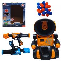 Набір автоматів з мішенню Робот (помаранчевий) MIC YG01P