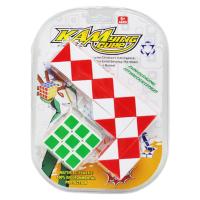 Кубик Рубика + логічна змійка червона MiC T1157