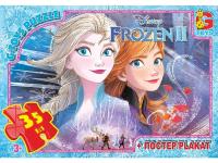 Пазли Холодне серце, 35 їв. Gtoys FR020