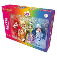 Пазли Rainbow High Winter Break, 100 елементів Ідейка LP100-002