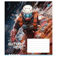 Зошит учнівський "Future is Here" 012-3417K-4 в клітинку, 12 аркушів