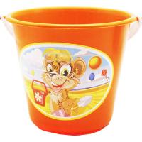 Відро дитяче Пляжні розваги, помаранчеве Maximus 5048