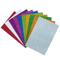 Набір кольорового фоамірану з глітером 17GLA4-MIX1, 1,7-0,1 мм 10 аркушів