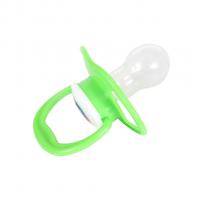 Пустушка силіконова, (3+), салатовий Mega Zayka №0514