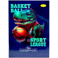 Щоденник шкільний BASKETBALL, мʼяка палітурка Апельсин АП-0103
