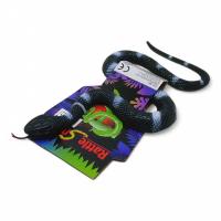 Змія іграшкова, гумова (50 см) чорна MIC W9057
