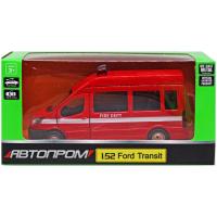 Машинка Автопром: Ford Transit Fire Dept Автопром 4373