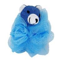 Мочалка Звірятка, блакитна Mega Zayka №0912