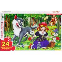 Пазли для малюків Червона шапочка, 24 ел. Київська фабрика іграшок 82142