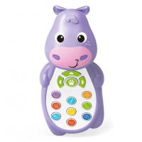 Розвиваючий телефон "Забавки з друзями" M 5773ABC(Violet) 13 см, українська
