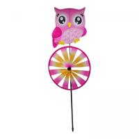 Вітрячок Сова, висота 75 см, рожева MIC V2209