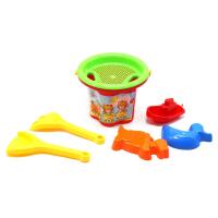 Набір для гри з піском Квіточка, 7 елементів червоний TIGRES 39811