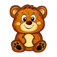 Дитячий пазл-вкладиш "Ведмедик" Puz-22956, 10 елементів