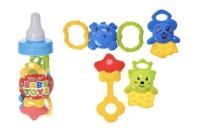 Набір брязкалець в колбі 26,5x10x10 см YG Toys (БЛАКИТНИЙ) huan le xing toys 997-63A