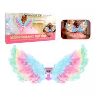 Крила 80х45 см, підсвічування, рух, мелодія, ремінці для кріплення, режими підсвічування, беззвучний режим, в коробці MIC D2401-1A